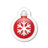 Xmas sticker ball red Icon